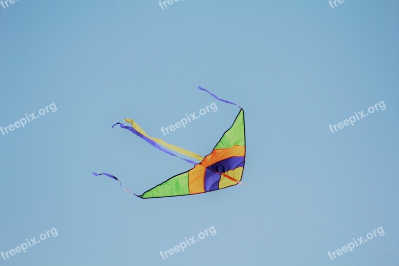 Kite Colorful Sky Free Photos