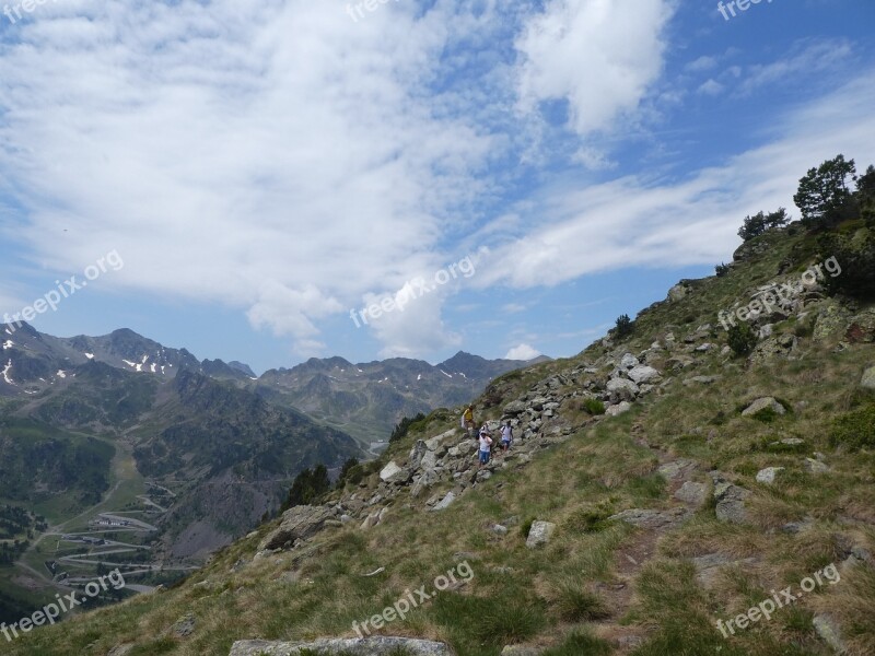 Mountain Landscape Andorra Free Photos