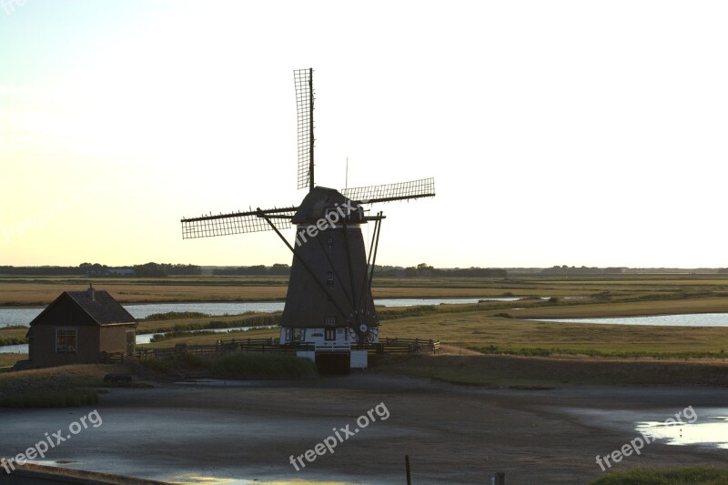 Het Noorden Mill North Holland Windmill Texel