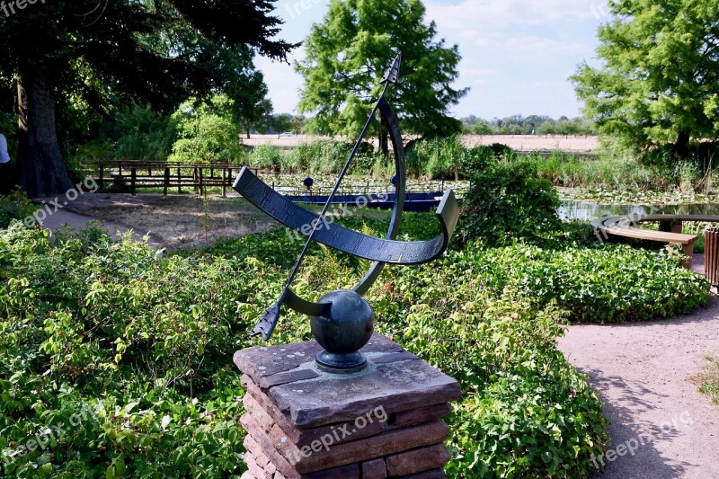 Sundial Park Nature Park Wörlitz Landscape