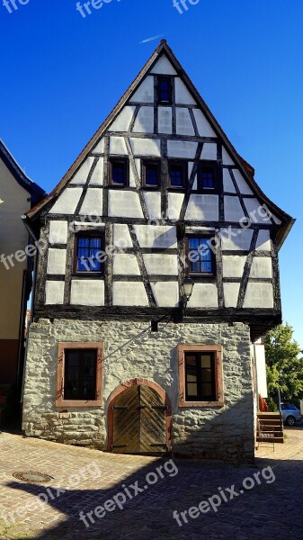 Truss Village Middle Ages Building Historic Center