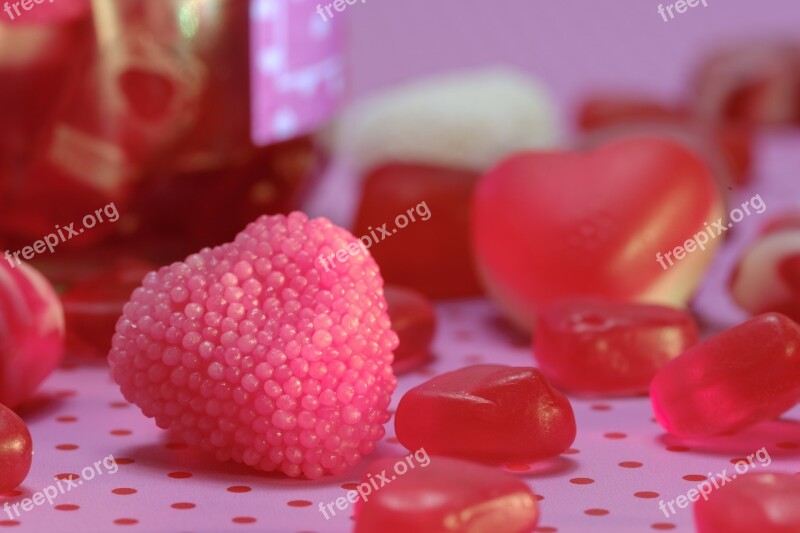 Heart Love Romance Fruit Jelly Gummibärchen