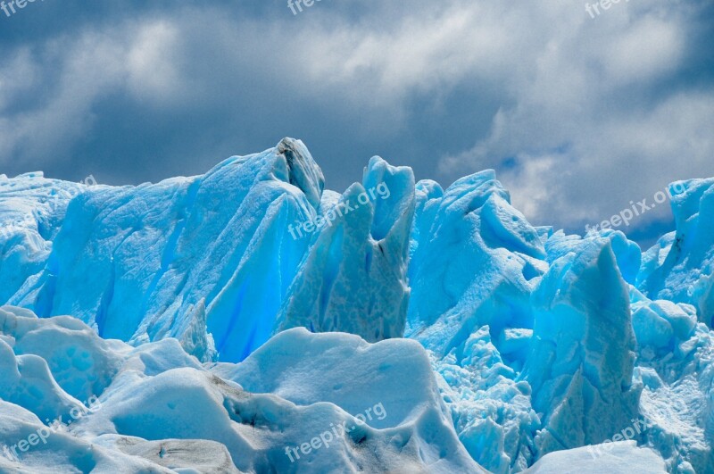 Glacier Argentina Iceberg Landscapes Patagonia