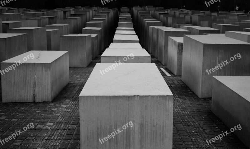 Berlin Holocaust Memorial Monument Germany