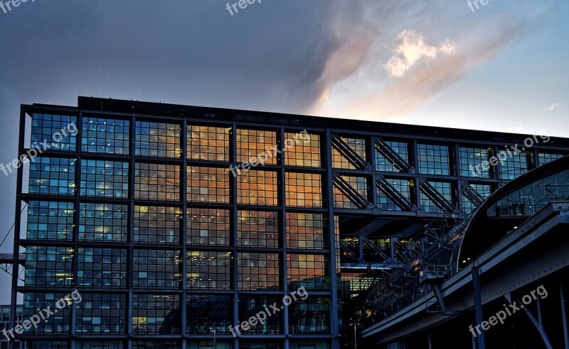 Berlin Train Station Hauptbahnhof Urban Germany