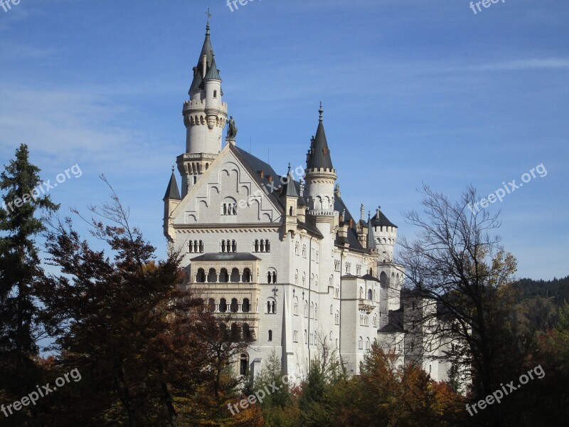 Neuschwanstein Castle Germany Bavaria Castle Bavarian