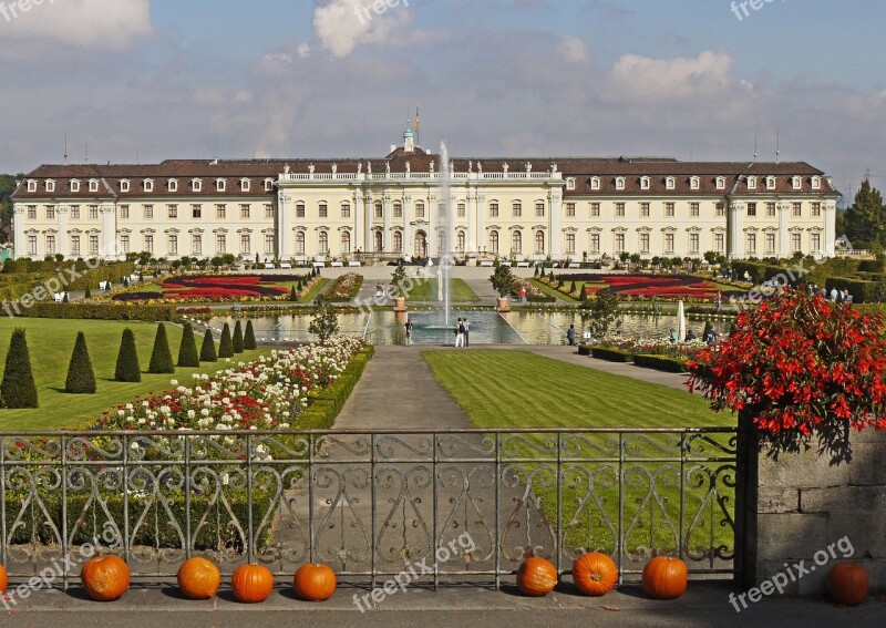 Ludwigsburg Germany Castle Equipment Late Summer Frühherbst