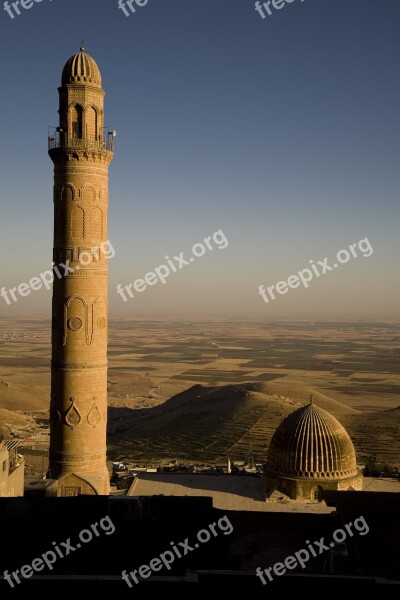 Mardin Turkey Landscape Mesopotamia Architecture