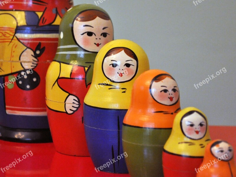 Matroshka Communism Ussr Russia Different