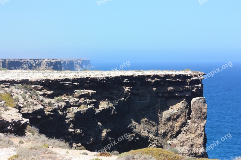 Australia Cliff Ocean Sea Scenic