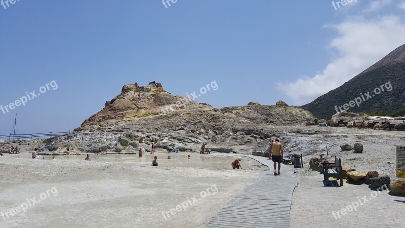 Volcano Sludge Sulfur Free Photos