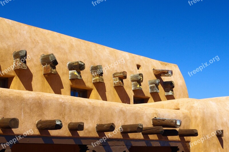 White Sands Adobe New Mexico Building Adobe Architecture