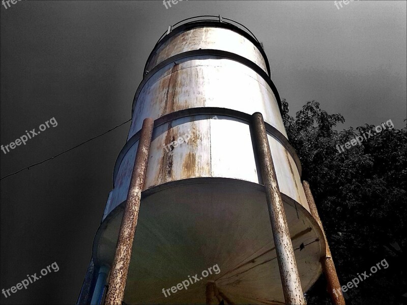 Steel Tank Tank Steel Iron Water