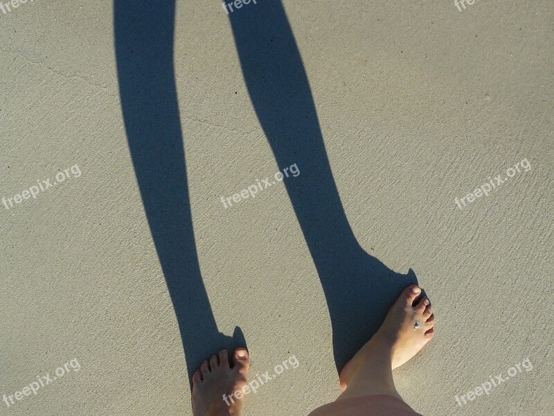 Feet Ten Legs Sand Reprint