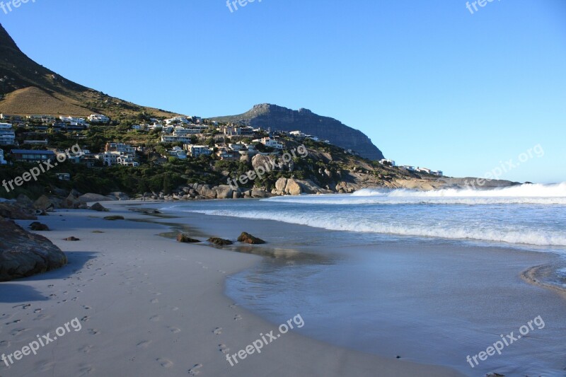 Beach South Africa Llandudno Sea Nature