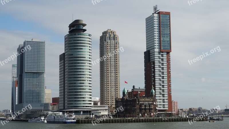 Hotel New York Hotel Sky Line Rotterdam Free Photos