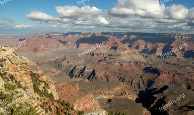 Canyon Arizona Grand Canyon South Rim National Park