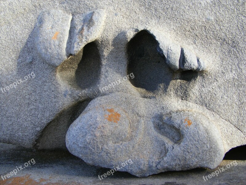 Face Sculpture Head Monument Statue