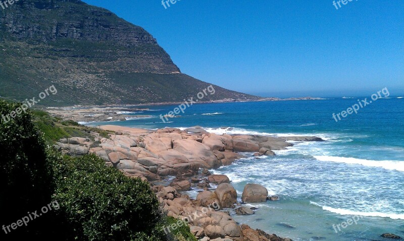 South Africa Sand Beach Llandudno Nature Africa