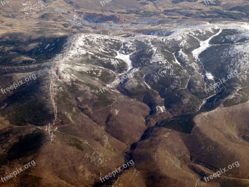 Mountains Spain Flight Outlook View