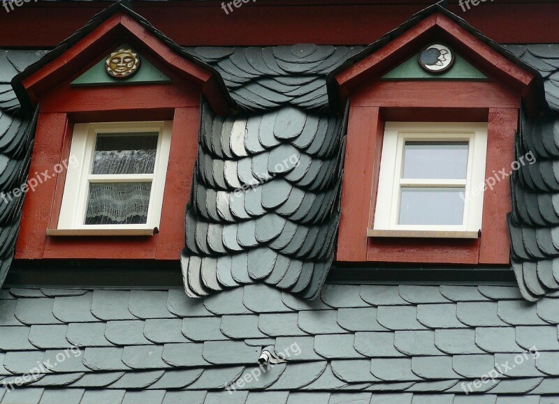 Roof Slate Roof Slate Roofing Giebelfenster