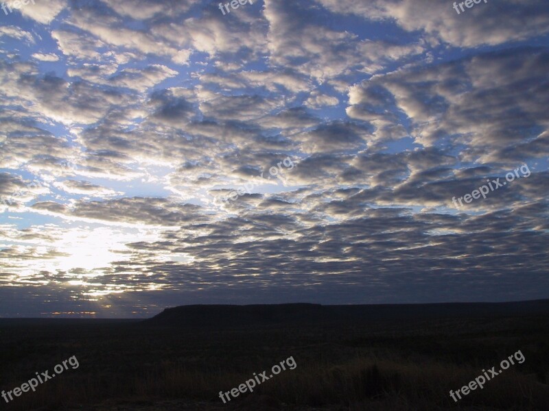 Sunrise Morgenstimmung Morning Australia Flat