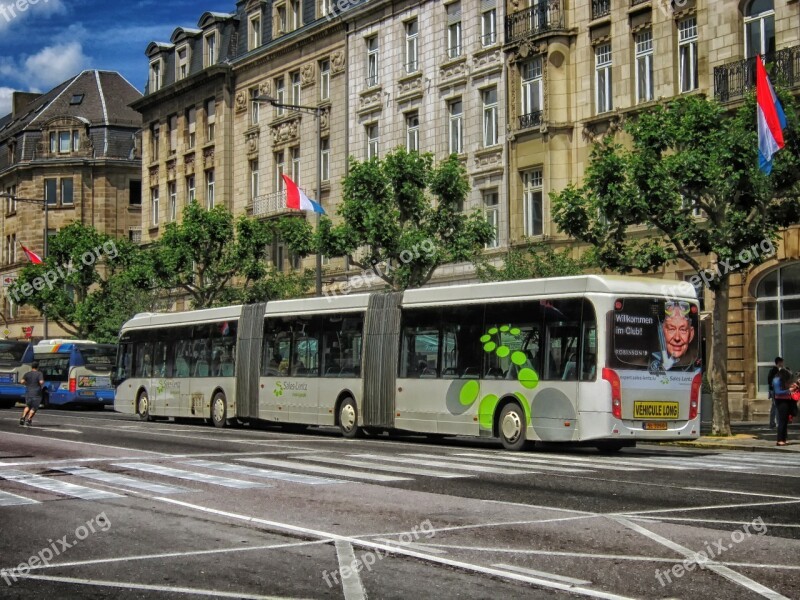 Luxembourg City Cities Urban Buildings