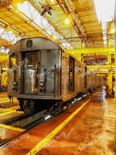 Coney Island New York City Interior Inside Transportation