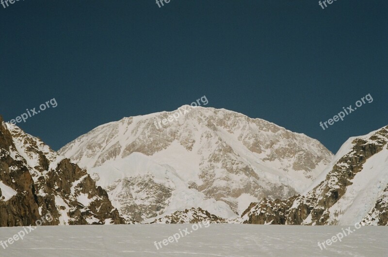 Denali Denali National Park Alaska Snow Mckinley