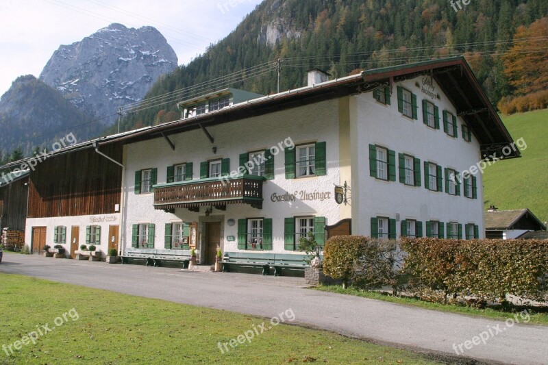 Landgasthof Gasthof Estifanos Abraham Ramsau Famous Inn Hintersee