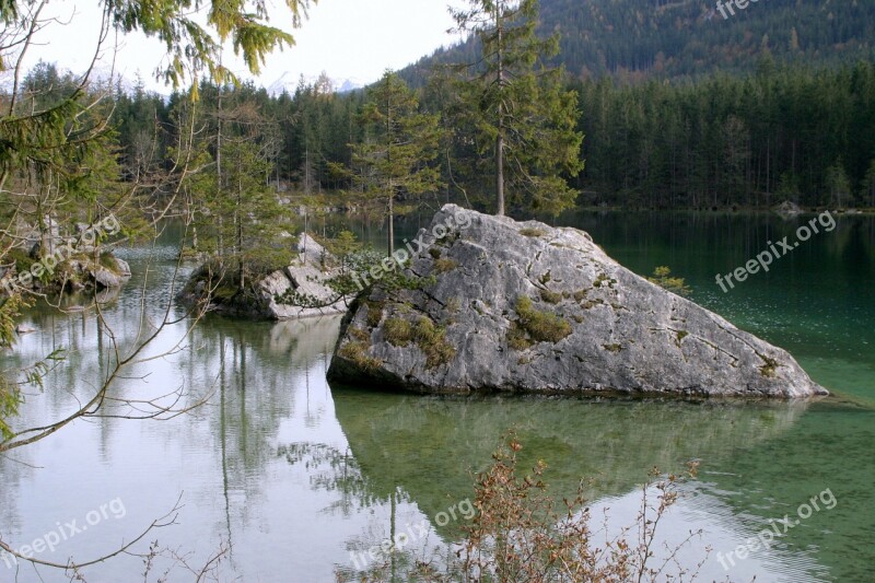 Berchtesgaden Ramsau Hintersee Bavaria Upper Bavaria