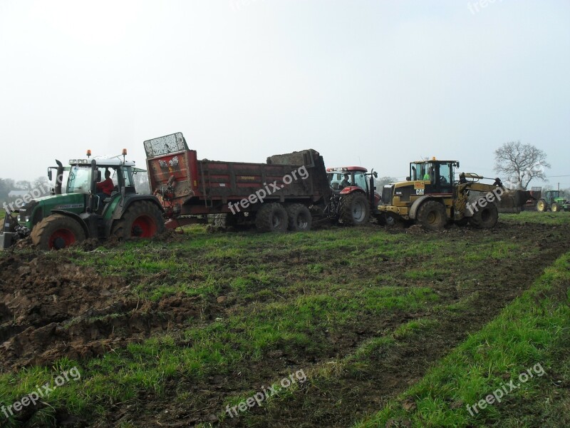 Tractors Fendt Tractor Nature Free Photos