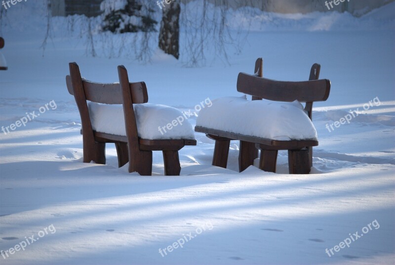 Silence Winter Snow Snowy Pad