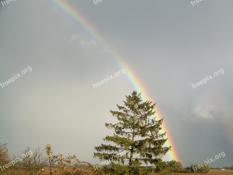 Double Rainbow Germany Free Photos