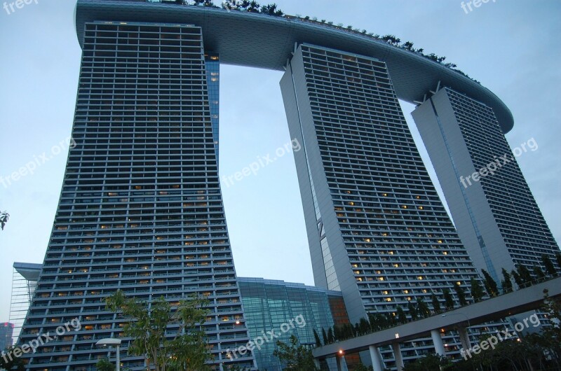 Marina Bay Hotel Singapore Travel Singapore Landmark