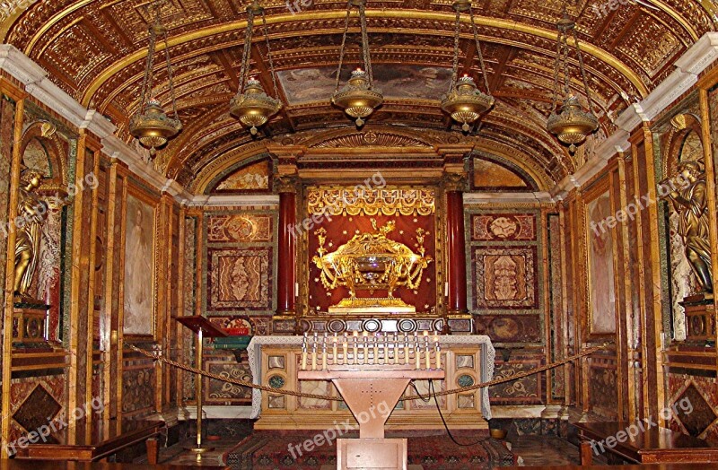 Rome Church Altar Faith Catholicism