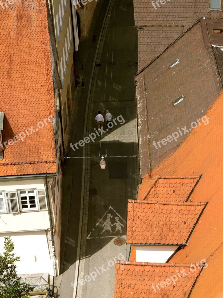 Roofs Road Historic Center Tübingen Truss