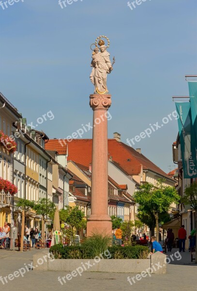 Staffelsee Germany Sky Clouds Town