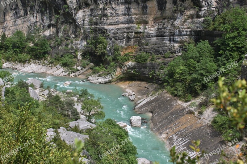 Trail Martel Verdon Landscape Free Photos