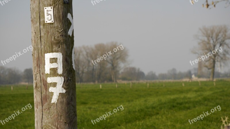 Directory Signposts Wood Direction Marking