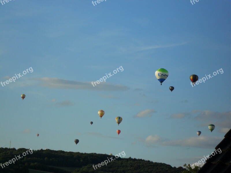 Hot Air Balloon Balloon Sky Flying Take Off