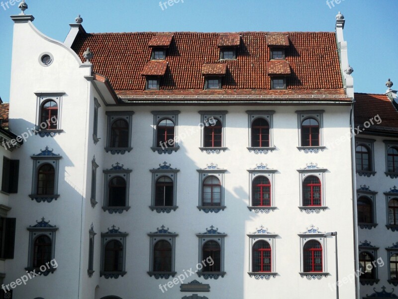 Building Town Hall Citizens Community Roof Façades