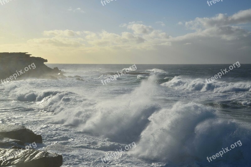 Clovelly Sydney Australia Ocean Waves