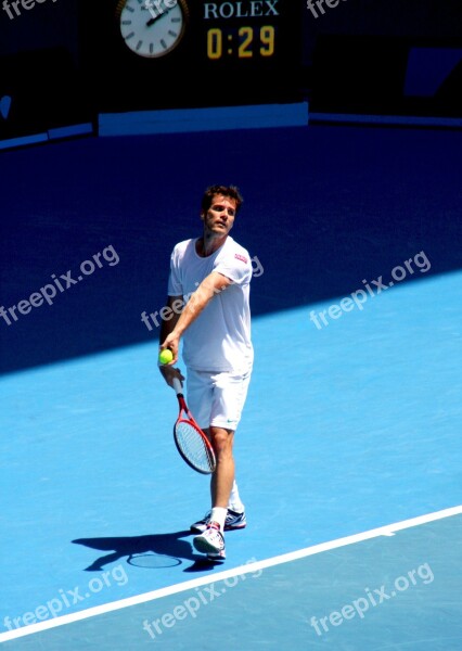 Tennis Thommy Haas Australian Open 2012 Melbourne Rod Laver Arena