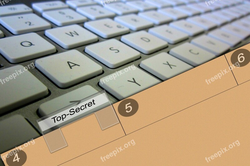 Keyboard Folder Shield Secret File