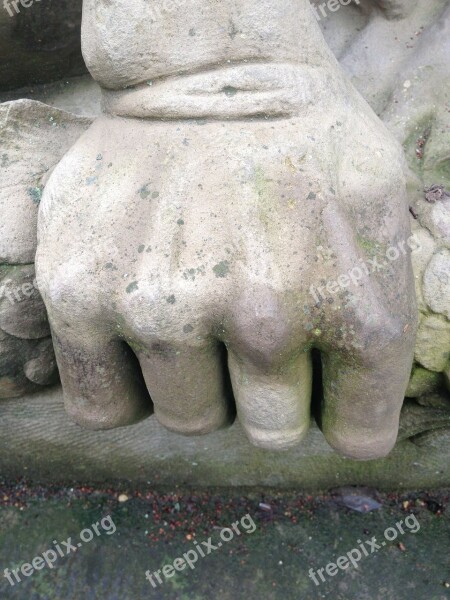 Faust Hand Stone Force Finger