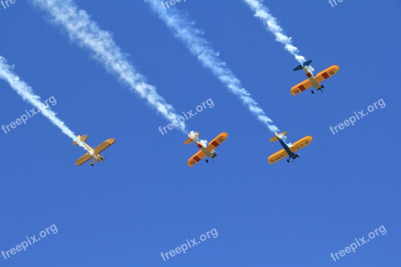 Flight Formation Formation Flight Airshow Airplane Veterans Day Parade