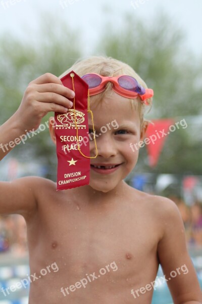 Swimming Lesson Boy Water Swimming Pool