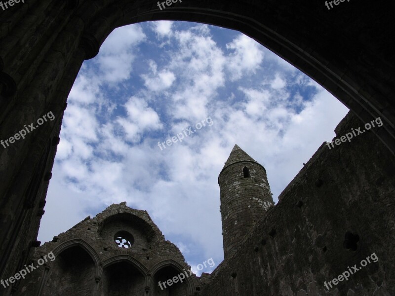 Sky Clouds Ireland Cathedral Church