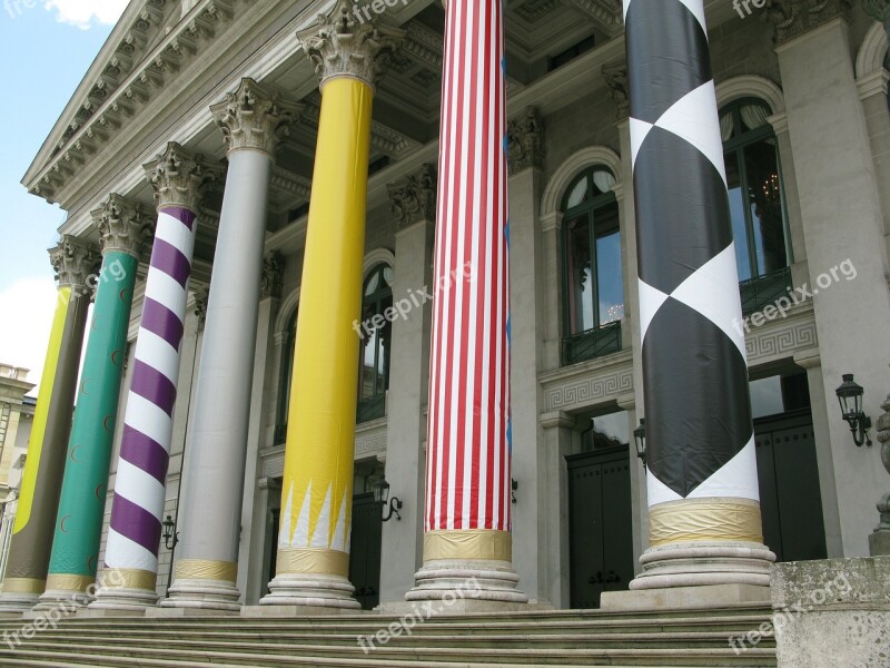 Museum Munich Columnar Art Free Photos